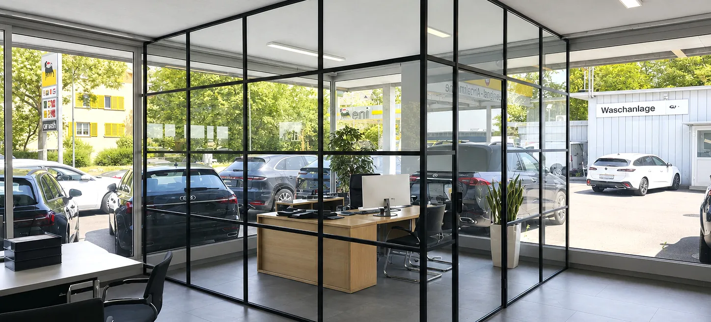 Autocenter Grenchen – Referenzprojekt GlassPro