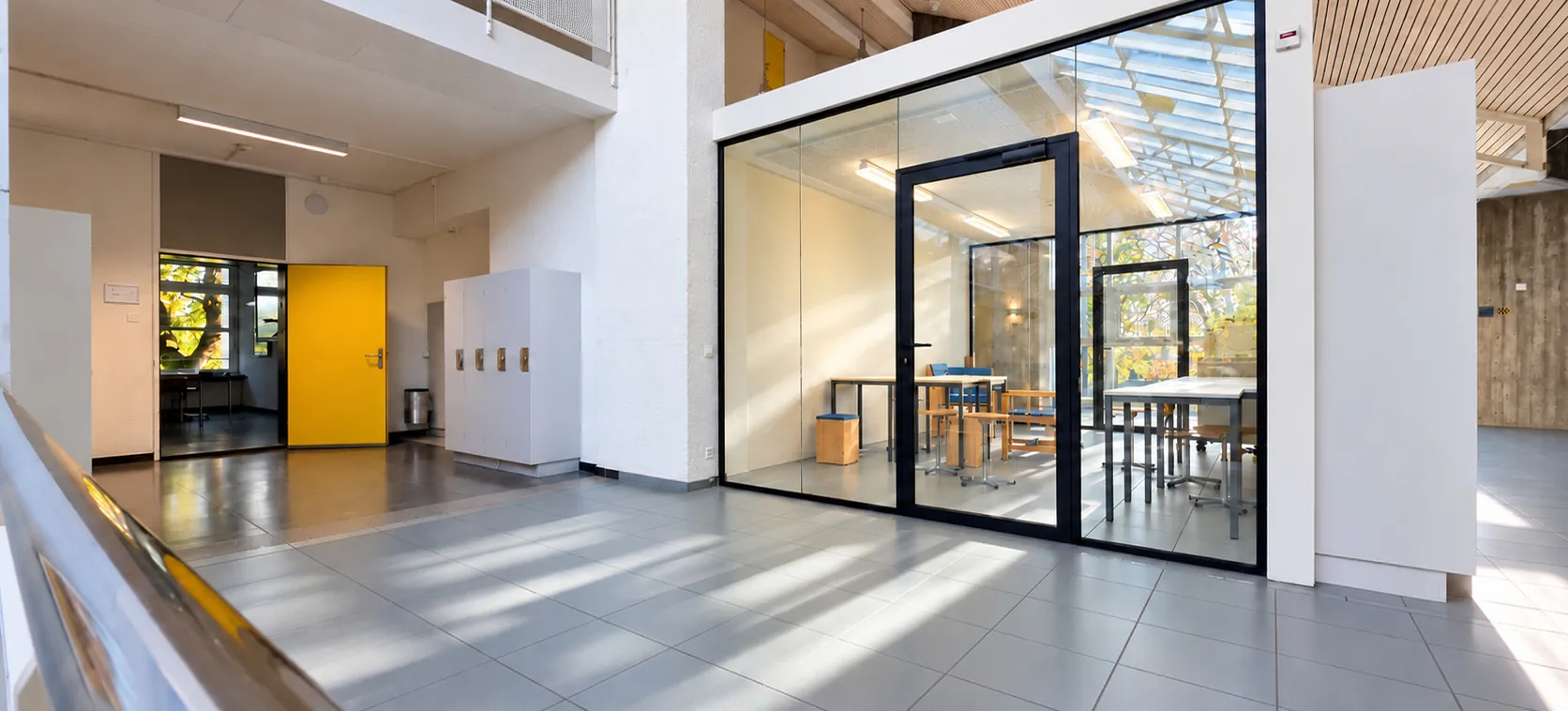 Schule Bern – Referenzprojekt GlassPro